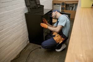 Security safe installation in Peterborough by 110 Security Solutions