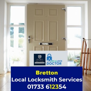 Locksmith repairing uPVC door in Bretton Peterborough Locksmith repairing uPVC door in Bretton Peterborough